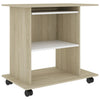 Computer Desk Chipboard Home Office Desk Workstation Table Multi Colors