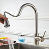 Modern Kitchen Sink Mixer Taps Swivel Spout Tap Chrome Faucet UK