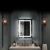 Illumination Bathroom Mirror Cabinet 3-Dimming LED Mirror Anti-fog Sensor Touch