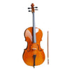 New 4/4 Size Professional Acoustic Cello Full Set w/ Bag+ Bow+ Rosin+ Bridge