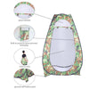 Portable Pop Up Utility Tent Camping Shower Toilet Changing Single Room With Bag