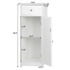 Bathroom Storage Cupboard Unit Cabinet Shelves Under Sink Basin Stable Durable