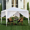 3x3M Heavy Duty Gazebo Marquee Canopy Waterproof Garden Patio Party Tent w/Sides