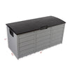 Outdoor Garden Storage Plastic Box Chest Tools Cushions Toys Lockable Seat 290L