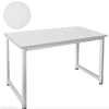 Home Office Computer Desk Study PC Writing Table Workstation Shelf Furniture UK