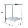 High Quality Kitchen Table Worktop Work Bench Catering Backplash Stainless Steel