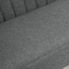 Modern Double Seat Sofa w/ Wood Frame Foam Padding High Back Comfortable
