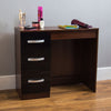 Dressing Table Wood High Gloss Storage Furniture Bedroom Desk Unit
