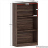Cambridge 3 Tier Medium Bookcase Display Shelving Storage Stand Wooden Unit