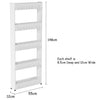 SLIM SLIDE OUT KITCHEN TROLLEY BATHROOM RACK HOLDER STORAGE SHELF ON WHEELS