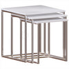 Nest of Tables High Gloss Set of 3 Nesting Coffee Side End Table Furniture