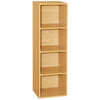Oxford 2 3 4 5 Tier Bookcase Cube Storage Shelf Display Wood Furniture Unit