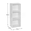 Oxford 2 3 4 5 Tier Bookcase Cube Storage Shelf Display Wood Furniture Unit