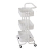 3 Tier Slim Kitchen Storage Trolley Cart Rack Tray Shelf Rolling Wheel W/ Handle