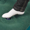 Double Single Flocked Camping Airbed Inflatable Mattress Blow Up Air Bed Pump