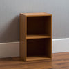 Oxford 2 3 4 5 Tier Bookcase Cube Storage Shelf Display Wood Furniture Unit