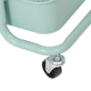 3 Tier Slim Kitchen Storage Trolley Cart Rack Tray Shelf Rolling Wheel W/ Handle