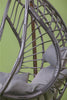Outdoor Egg Chair Swing SET- Rattan Cocoon Swing Garden Seat COMPLETE