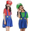 Super Mario Bros Unisex Adult & Kids Cosplay Fancy Dress Outfit Costume