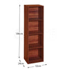 Oxford 2 3 4 5 Tier Bookcase Cube Storage Shelf Display Wood Furniture Unit