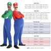 Super Mario Bros Unisex Adult & Kids Cosplay Fancy Dress Outfit Costume
