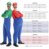 Super Mario Bros Unisex Adult & Kids Cosplay Fancy Dress Outfit Costume