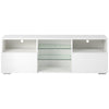 Modern TV Unit TV Stand Media Cabinet Sideboard Storage with LED RGB Lights