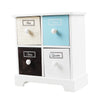 Miniature Wooden Drawer Table Top Small Cabinet Accessories Storage Organiser