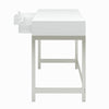 Industrial Computer Desk Dressing Table with 2 Drawers Workstation Home Office