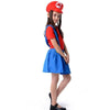 Super Mario Bros Unisex Adult & Kids Cosplay Fancy Dress Outfit Costume