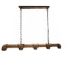 Vintage Industrial Ceiling Pendant Light Steampunk Pipe 5Way Hanging Retro Lamp
