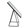 Dressing Table Vanity Mirror Free Standing Tabletop Makeup Cosmetic 22cm Black