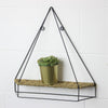 Geometric Woven Rope Wall Hanging Shelves Decorative Floating Shelf Storage Unit