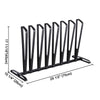 3 4 Pairs Boot Shoe Rack Welly Holder Stand Storage Wellington Hold Display