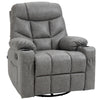 PU Leather Manual Recliner Chair, Recliner Armchair for Living Room