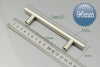Door Kitchen Handles Cabinet Cupboard Drawer Handle Pull T Bar Uk Brushed Steel