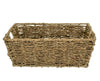 Seagrass Rectangular Conical Shelf Display Storage Basket