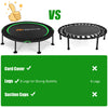 Kids Mini Trampoline Folding Fitness Rebounder Children Exercise Bouncer 80KG