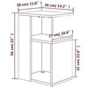 Concrete Grey Coffee Table side Table Rectangle Living Room Table Furnitur345