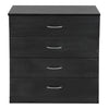 Chest of Drawers Bedroom Furniture Hallway Storage Black White Oak 3|4|5 Draws