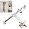 Perfect Chrome Shower Kit Adjustable Slider Riser Rail Bar Bracket with Fitting