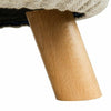 Luxury Chic Wooden Footstool Pouffe Stool Foot Rest Padded Seat Shabby Kids Seat