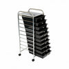 NEW! 10 Drawer Storage Mobile Makeup Salon Trolley Portable Storage Organiser