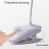 LED USB Clip On Flexible Desk Lamp Dimmable Memory Bed Reading Table Study Light
