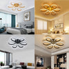 LED Ceiling Light Geometric Lamp Chic Design Lights Fixture Room Decor Lighting