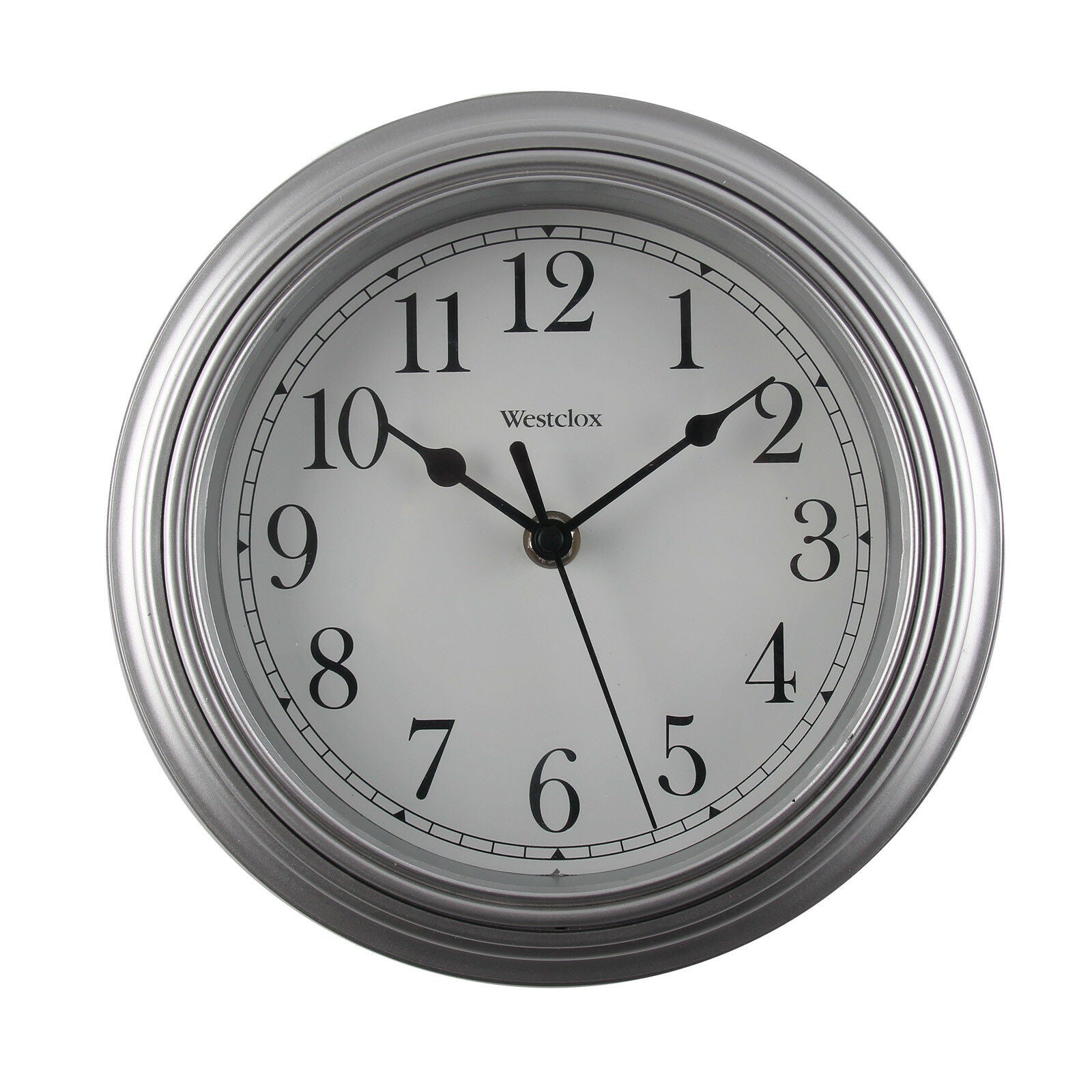Shabby Chic Vintage Small Wall Clock White or Grey Kings Cross London Home Gift