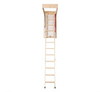 DJM Eco Wooden Timber Folding Loft Ladder Frame Attic Access Hatch 115 x 57cm