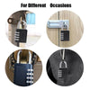 New Weatherproof Security Padlock Outdoor Heavy Duty 4-Digit Combination Lock UK