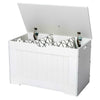 Large White Wooden Toy Box Children's Storage Chest Nursery Kid's Bedroom Unit