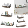 Floating Wall Shelves Picture Ledge Industrial Display Rack Books Hanging Shelf